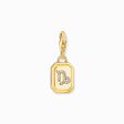 Gold-plated charm pendant zodiac sign Capricorn with zirconia from the Charm Club collection in the THOMAS SABO online store